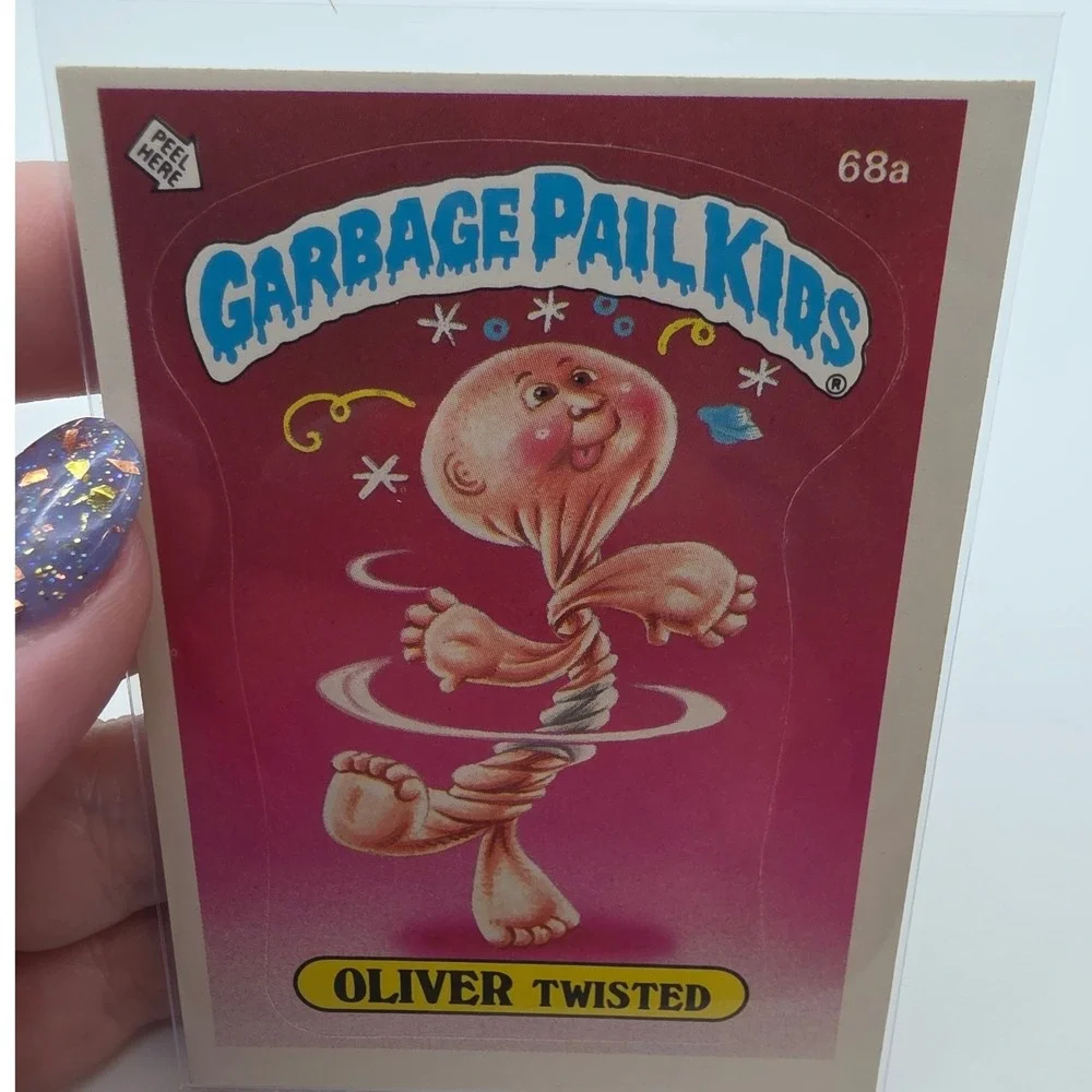 Garbage Pail Kids Trading Card OS2 Pink Fair 68a Oliver Twisted